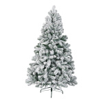 Sapin 343 Tips en plastique Color: vert/blanc Size: 150cm...