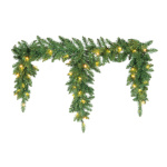 Noble fir frieze 40 LEDs - Material: out of plastic -...
