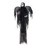 Squelette effrayant  en tissu/plastique Color: noir Size:...