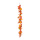 Herbstgirlande aus Kunststoff/Kunstseide, mit Beeren, Kürbisse und Tannenzapfen     Groesse:150cm    Farbe:orange/gelb