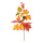 Spray autumnal  - Material: out of plastic/artificial silk - Color: orange/yellow - Size: 64x30cm X Stiel: 28cm