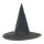 Chapeau de sorcière  en velours Color: noir Size: 44x44x36cm
