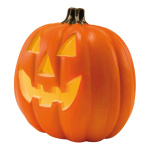 Pumpkin with face  - Material: out of plastic - Color:...