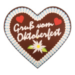 Gingerbread heart Gruß vom Oktoberfest ,  out of...