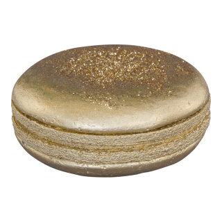 Macaron  - Material: out of styrofoam - Color: gold - Size: 20x9cm
