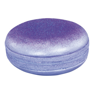 Macaron  - Material: out of styrofoam - Color: purple - Size: 20x9cm