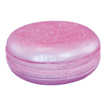 Macaron  en polystyrène Color: rose Size: 20x9cm