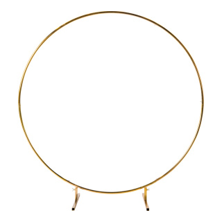 Metal ring  - Material:  - Color: gold - Size: Ø 150cm X Höhe 165cm Dicke: 2cm