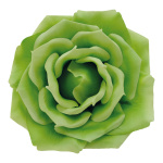 Rose head  - Material: artificial silk - Color: green -...