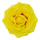 Tête de rose  soie artificielle Color: jaune Size: Ø 37cm
