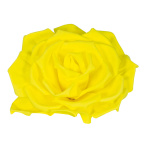 Rosenkopf,  Größe: Ø 60cm, Farbe: gelb