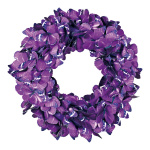Butterfly wreath  - Material: pvc styrofoam wreath -...