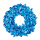Butterfly wreath  - Material: pvc styrofoam wreath - Color: blue - Size: Ø 50cm