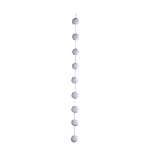 Snowball chain 9-fold - Material: out of cotton wool -...