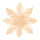 Stern aus Bambusholz, ohne Hänger     Groesse:50x50cm    Farbe:naturfarben