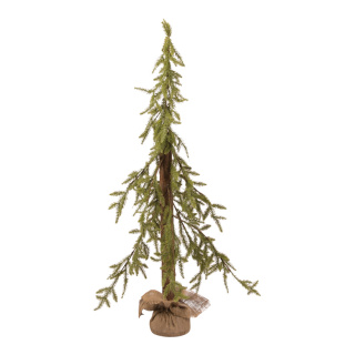 Fir tree "spruce" 302 tips - Material: out of plastic - Color: green/brown - Size: 120cm