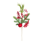 Branche de sapin  en plastique/polystyrène Color:...