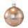 Boule de Noël  en métal Color: or/blanc Size: 62cm