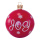 Christmas ball  - Material: out of metal - Color: red/white - Size: 62cm