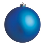 Weihnachtskugel, blau matt,  Größe: Ø...