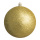 Christmas ball gold glittered  - Material:  - Color:  - Size: Ø 10cm