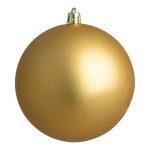 Christmas ball gold matt 6 pcs./carton - Material:  -...
