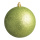 Christmas ball lime glittered 6 pcs./carton - Material:  - Color:  - Size: Ø 8cm