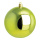 Weihnachtskugel, hellgrün glänzend,  Größe: Ø 10cm Farbe:
