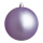 Weihnachtskugel, lavendel matt,  Größe: Ø 14cm Farbe: