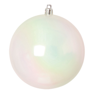 Weihnachtskugel, perlmutt glänzend,  Größe: Ø 14cm Farbe: