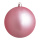Weihnachtskugel, pink matt, 12 St./Karton, Größe: Ø 6cm Farbe: