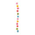 Guirlande de gerbera 12-fois, plastique/soie artificielle     Taille: Ø 9cm, 180cm    Color: multicolore