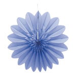 Rosette de fleurs en papier, avec suspension, pliable,...