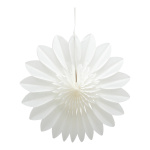 Flower rosette  - Material: out of paper - Color: white -...