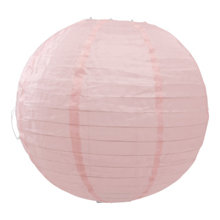 Lampion aus Nylon, für Innen- & Außenbereich     Groesse: Ø 30cm    Farbe: rosa