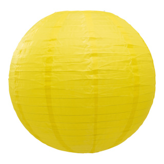 lampion en nylon, pour intérieur & extérieur     Taille: Ø 60cm    Color: jaune