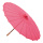 Umbrella out of wood/nylon, foldable, for indoor & outdoor     Size: Ø 82cm    Color: fuchsia