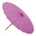 parasol en bois/nylon, pour intérieur & extérieur     Taille: Ø 82cm    Color: violet