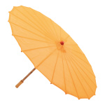 parasol  en bois/nylon Color: orange Size: Ø82cm