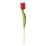 Tulip on stem  - Material: out plastic/artificial silk -...