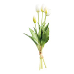 Bouquet de tulipes 5-fois en plastique/soie artificielle...