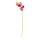 Orchidée avec 5 fleurs & bourgeons, en plastique/soie artificielle, flexible     Taille: 71cm, tige: 50cm    Color: rose