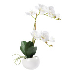 Orchid in pot  - Material: out of artificial silk/plastic...