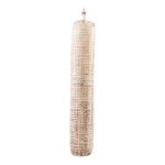 Salami en plastique     Taille: 65x10cm    Color: blanc