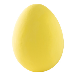 Oeuf de Pâques en polystyrène     Taille: 20cm    Color: jaune