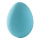 Easter egg out of styrofoam     Size: 20cm    Color: blue
