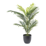 Areca palm 12 PE leaves, out of plastic/artificial silk...