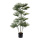 Palmier en pot 20 feuilles PE, en plastique/soie synthétique     Taille: 120cm, pot:Ø17cm    Color: vert
