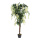 Cytise en pot env. 840 feuilles, en plastique/soie synthétique,/bois     Taille: 150cm, H 13cm, Ø 17cm    Color: blanc/vert