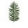Feuille de palmier en plastique/métal     Taille: 120x50cm, tige: 28cm    Color: vert